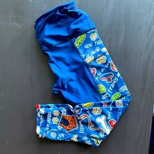 dog inspired leggings